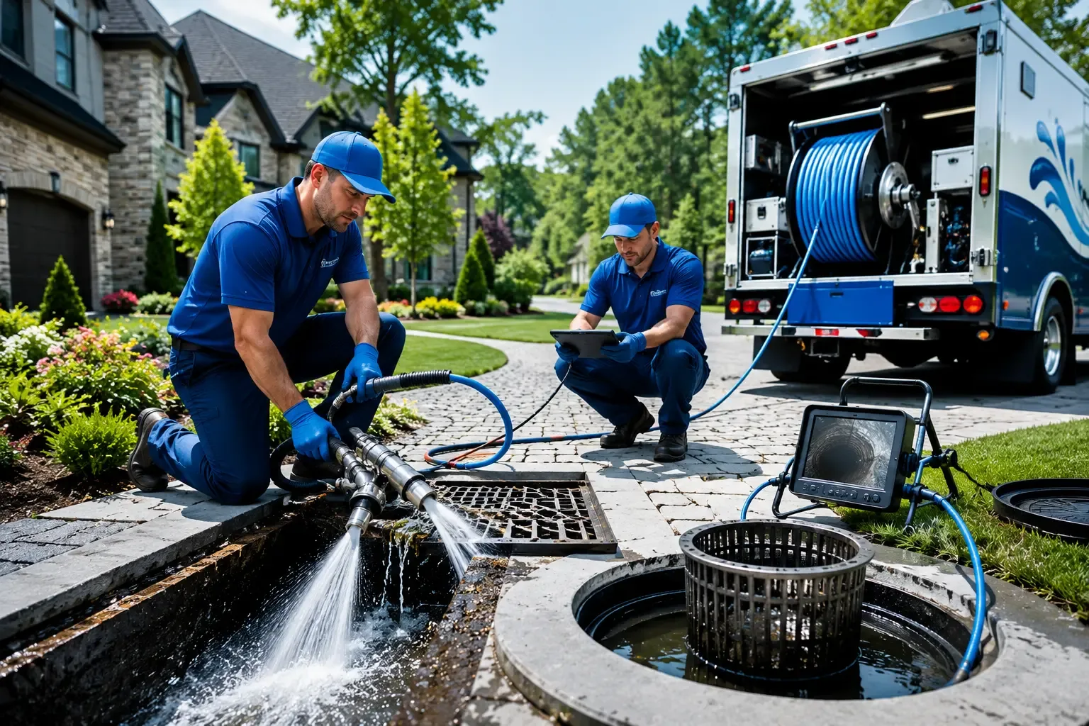 Local outdoor drain cleaning professionals in Mountain Ranch, CA