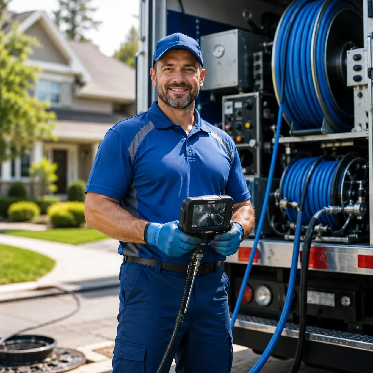 Local outdoor drain cleaning specialists in Mountain Ranch, CA